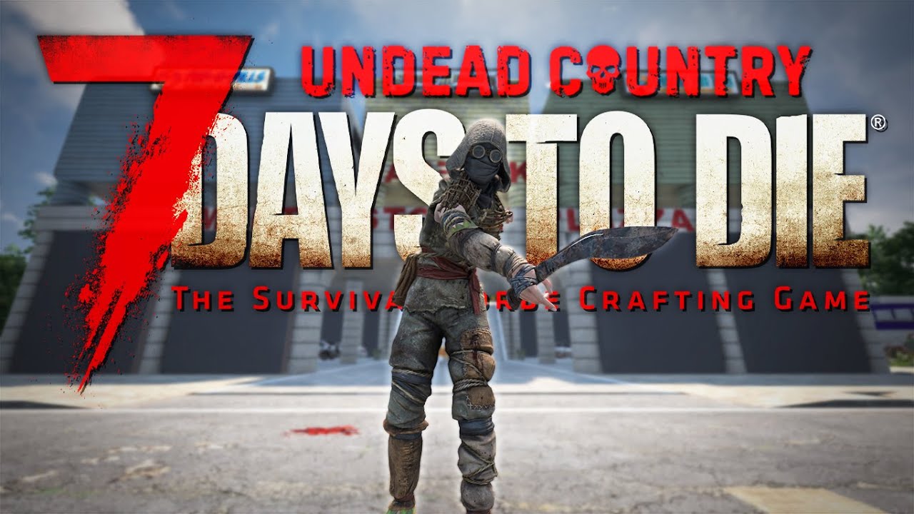 【7DTDMOD】二階建ての小規模施設から強すぎるククリ刀を入手！？ゾンビワンパン最高過ぎる…「7 Days to Die UndeadCountry」実況プレイ #3