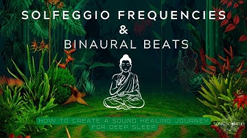 CREATING A DEEP SLEEP SOUND HEALING JOURNEY WITH SOLFEGGIO FREQUENCIES & BINAURAL BEATS IN ABLETON