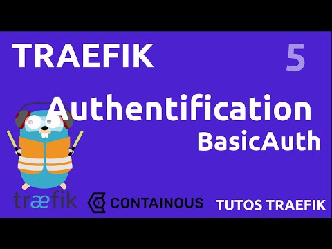 TRAEFIK - 5. AUTHENTIFICATION BASICAUTH : SIMPLE MOT DE PASSE
