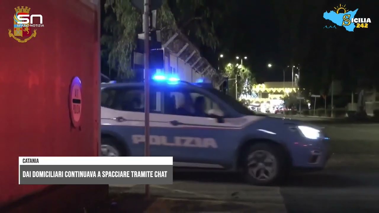 Catania, era ai domiciliari ma continuava a spacciare tramite chat: 31enne finisce in carcere