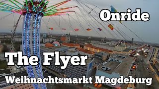The Flyer  Art Of Flying - Boos - Onride | Weihnachtsmarkt Magdeburg 2021