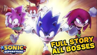 Sonic Superstars All Cutscenes & Boss Fights