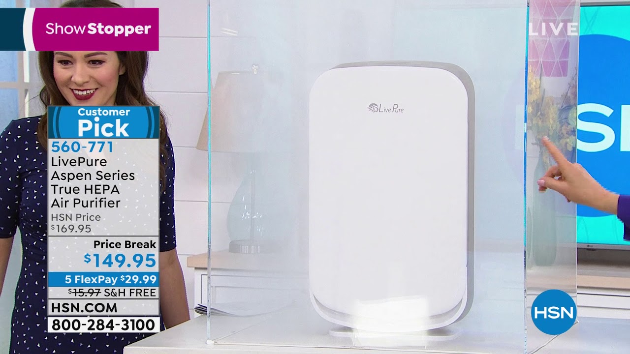 LivePure Aspen Series True HEPA Air Purifier
