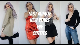 4 LAST MINUTE NEW YEARS EVE OUTFITS | Keaton Milburn
