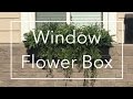 DIY Window Flower Box DIY Window Flower Box