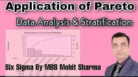 Easily Learn Application of Pareto in Data Analysis & Stratification