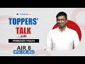 Toppers talk by aniruddh yadav air 8 upsc civil services 2022