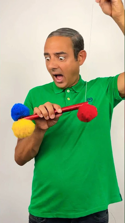Magic Pon Pon or Pom Pom? 🤣 | #arnaldomangini #magic