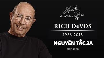 MỘT TRONG NHỮNG NGUYÊN TẮC QUAN TRỌNG NHẤT TRONG KINH DOANH AMWAY - NGUYÊN TẮC 3A