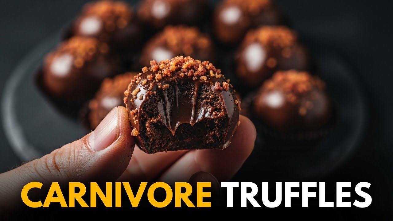 Шоколадные трюфели Carnivore (бразильская бригада без чувства вины) | Carnivore Rx