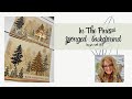 In the Pines & Sponged Evergreen Folder Specialty Papers Stampin' Up!