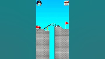 Draw Bridge Game 🚗😳 Level- 111 #shorts