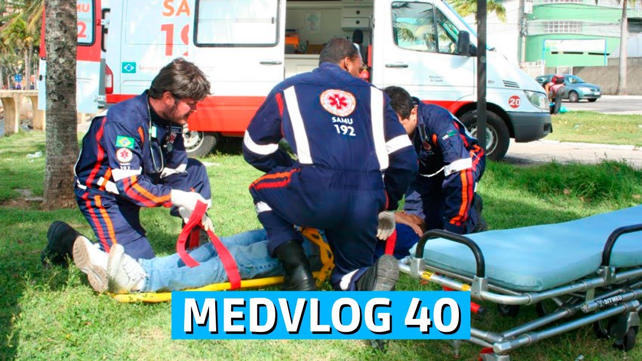 ACONTECEU UM ACIDENTE NA MINHA FRENTE DE VERDADE I Vida de Estudante de Medicina #40