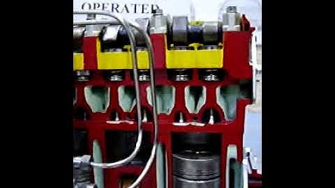 Mechanical View of Diesel Engine | GIKI Mechanical Department Lab | Topi