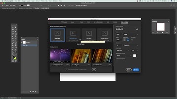 Photoshop CC  - How to use file panel and templates and create tutorial