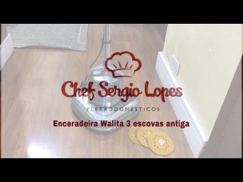 Série Momento Nostalgia Vídeo 1 Enceradeira Walita 