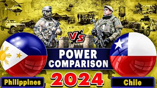 Philippines vs Chile military power comparison 2024 | Chile vs Philippines | Battle of world armies