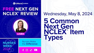 Free Next Gen NCLEX® Review- 5 Common Next Gen NCLEX® Item Types screenshot 5