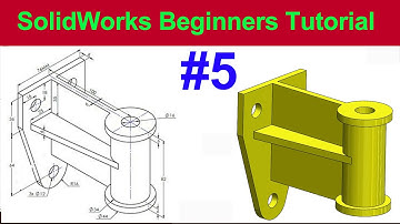 SolidWorks Beginners Tutorial #5 | Learn 3D CAD Modeling Step by Step