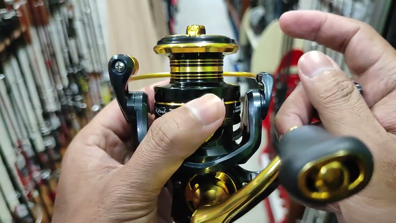 Nggak Nyangka !!! Dibawah 200ribu Udah Dapat Reel Salt Water | Katana Koji II