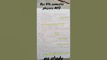 Bsc 2nd year 4th semester physics unit 1 relativity experiment background objective questions MCQ