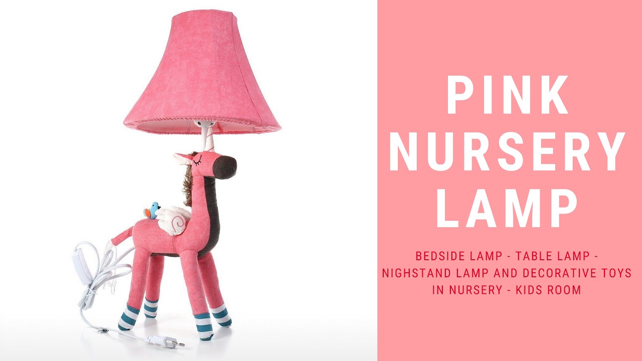 Pink Nursery Lamp Pink Nursery Lamp