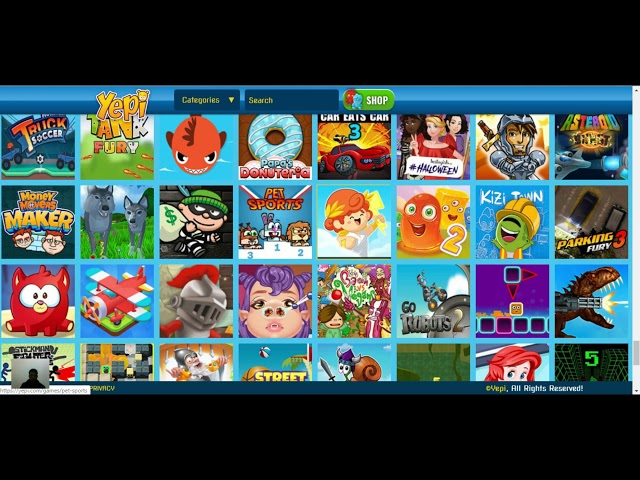 Play online games free with Yepi