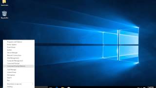 ✔️ Windows 10 - How to run a Command Prompt with Admin Privileges (Elevated Command Prompt)