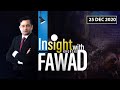 Insight with Fawad Khurshid | 25 Dec 2020 | Public News