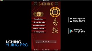 I-Ching Divination App for iPhone & Android screenshot 1