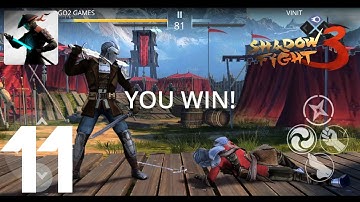 Shadow Fight 3 - Gameplay Walkthrough Part 11 Chapter 1 - (Android, ios) Go2 games vs vinit 😱