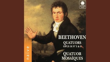 String Quartet No. 5 in A Major, Op. 18 No. 5: I. Allegro