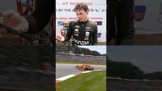 Inside Patos winning Mid-Ohio move 👀 #indycar #racing #patooward