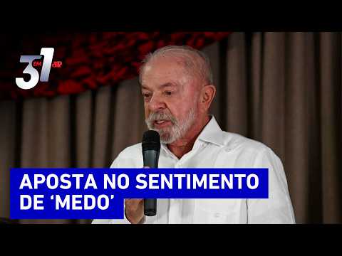 Lula cita corte de benefícios e busca aumentar rejeição de Flávio