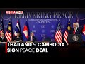 Thailand and Cambodia Sign Peace Agreement in Kuala Lumpur | Asia One News