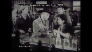 Silent Western Film, 1940's -- Film 7093