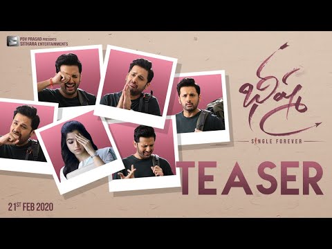 #BheeshmaTeaser Bheeshma Official Teaser - Nithiin, Rashmika Mandanna | Venky Kudumula