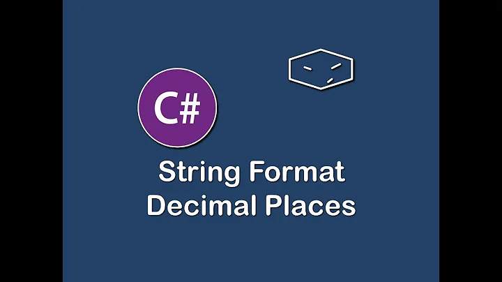 string format decimal places in c#