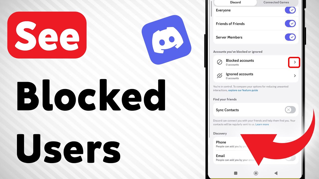 Как увидеть заблокированных пользователей в Discord (обновлено)