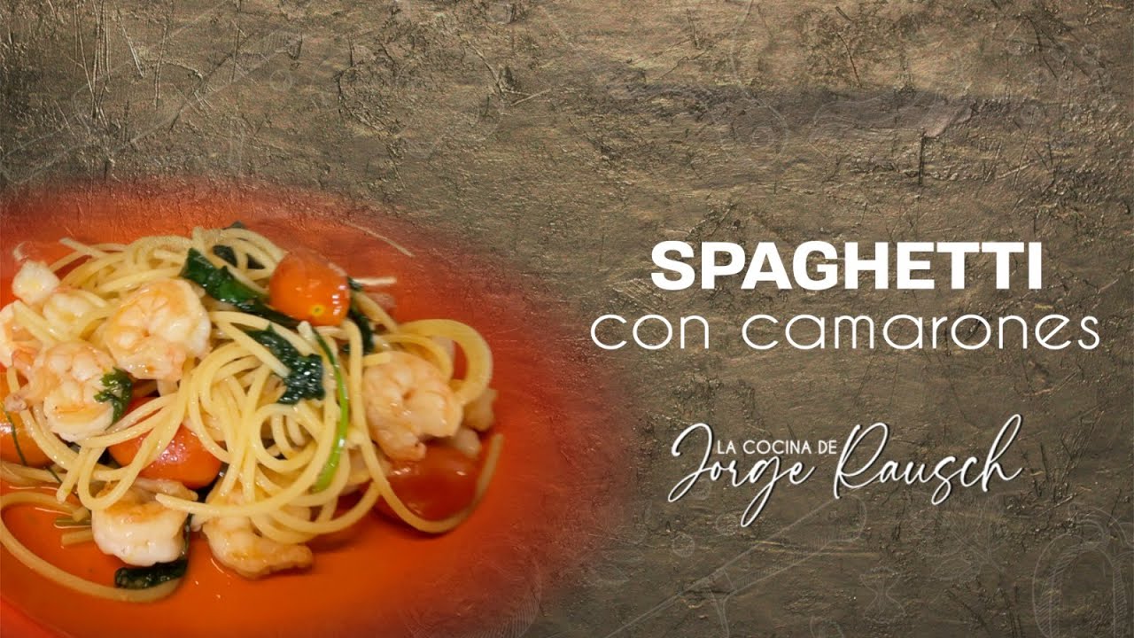 Receta Fácil de Pasta con Camarones: Delicia Rápida para Toda la Familia  I Jorge Rausch