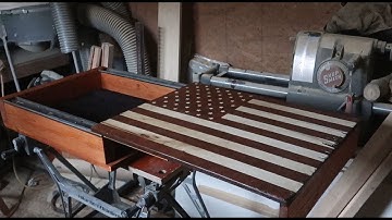 American Flag Conceal Wall Case