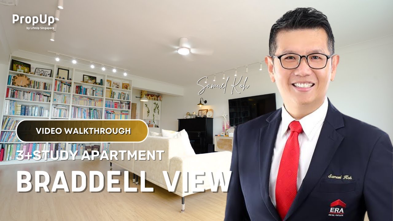 Braddell View 3+Study Apartment Video Walkthrough - Samuel Koh