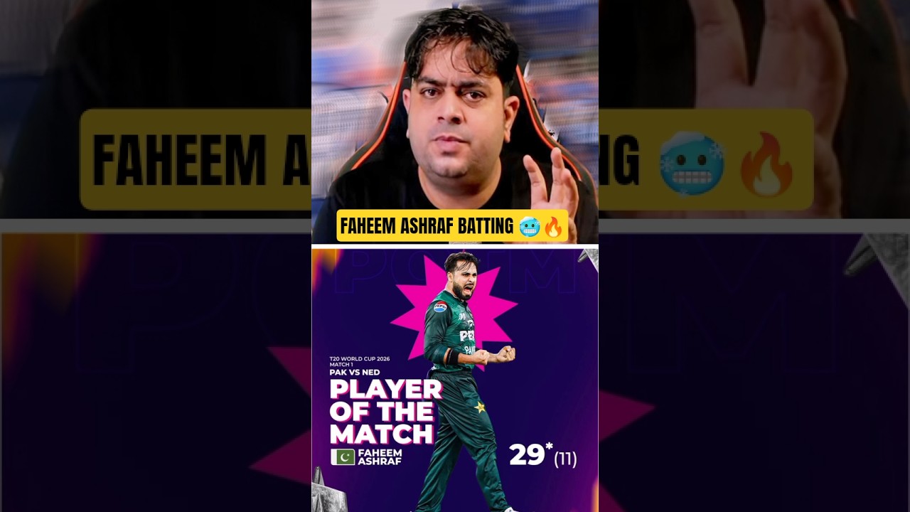 FAHEEM ASHRAF BATTING 😈🔥 