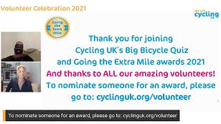 Volunteer Celebration Quiz 2021