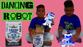 Dancing Robot Toy  With  Music Lights for kids with 3D Lights  | Dancing Robot Review | Sri v Vlogs