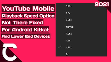 Android Kitkat YouTube Playback Speed Not Available Fix | Android 4.4+ And Lower 2021 | CaveEdits