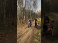 новички чуть живы от вида лужи ) мототэндуро сносколес moto enduro snoskoles bike rider