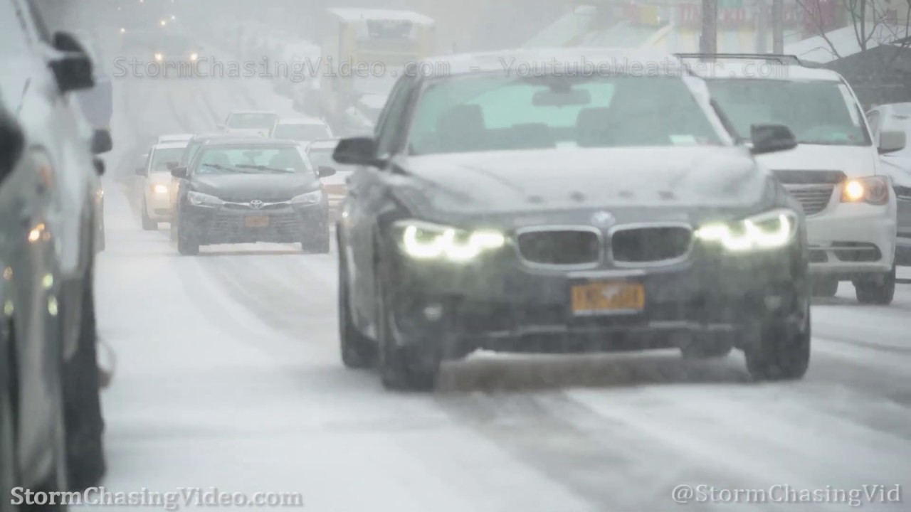 Winter Storm hits Queens, NY - 1/18/2020