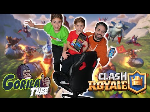 CLASH ROYALE with Mikel and Leo
