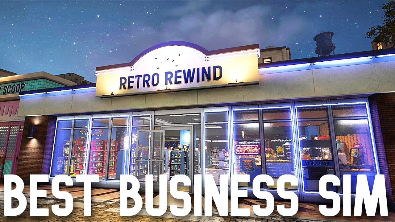 ONE OF THE BEST SIMS! - Rent You FAVORITE MOVIES in this Retro Video Store Simulator | EARLY LOOK